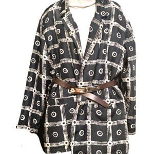 OVERSIZED SILK JACKET